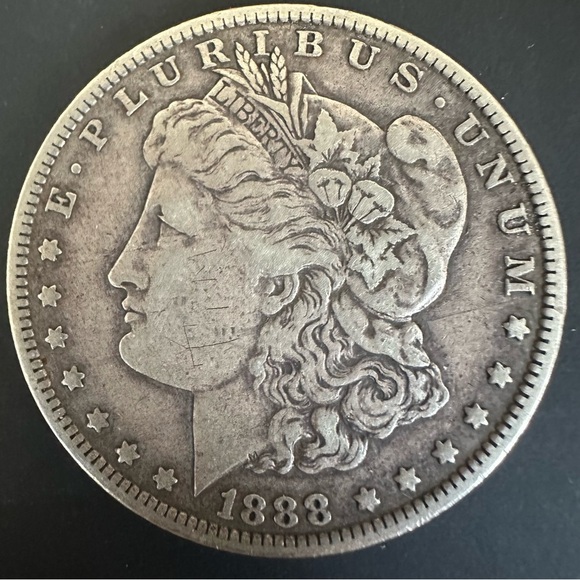 1888-O Morgan Dollar – New Orleans Mint – Historic 90% Silver Liberty Head - Picture 1 of 7